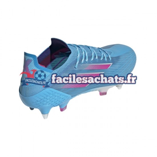 Adidas X SPEEDFLOW.1 SG Sapphire Edge Rose Bleu Blanc Chaussures de Football