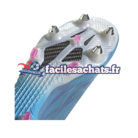 Adidas X SPEEDFLOW.1 SG Sapphire Edge Rose Bleu Blanc Chaussures de Football