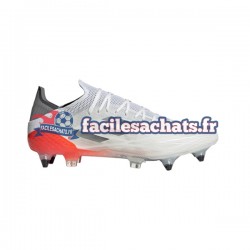 Adidas X SPEEDFLOW.1 SG Spark Rouge Gris Blanc Chaussures de Football