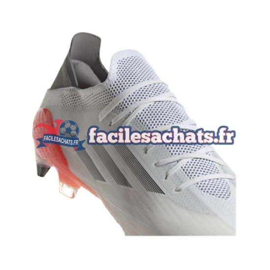 Adidas X SPEEDFLOW.1 SG Spark Rouge Gris Blanc Chaussures de Football