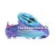 Adidas X Speed flow FG Violet Bleu Chaussures de Football