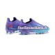 Adidas X Speed flow FG Violet Bleu Chaussures de Football