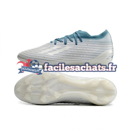 Adidas X Speedportal .1 2022 World Cup FG FG Bleu Blanc Chaussures de Football