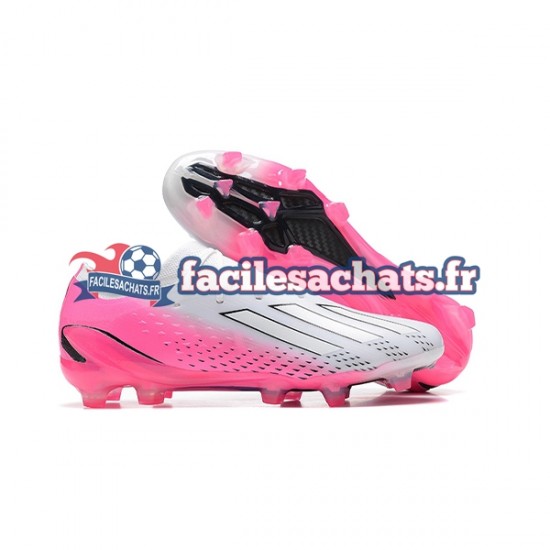 Adidas X Speedportal .1 VM 2022 FG Rose Blanc Chaussures de Football