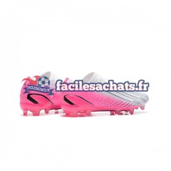 Adidas X Speedportal .1 VM 2022 FG Rose Blanc Chaussures de Football