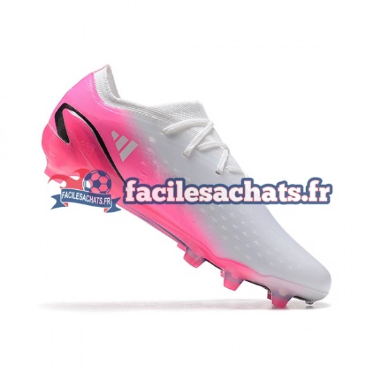 Adidas X Speedportal .1 VM 2022 FG Rose Blanc Chaussures de Football