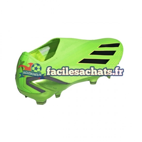 Adidas X Speedportal FG Game Data Vert Noir Chaussures de Football