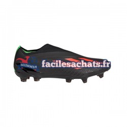 Adidas X Speedportal FG Shadowportal Rouge Vert Noir Chaussures de Football