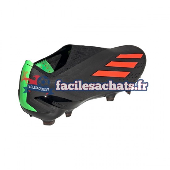 Adidas X Speedportal FG Shadowportal Rouge Vert Noir Chaussures de Football