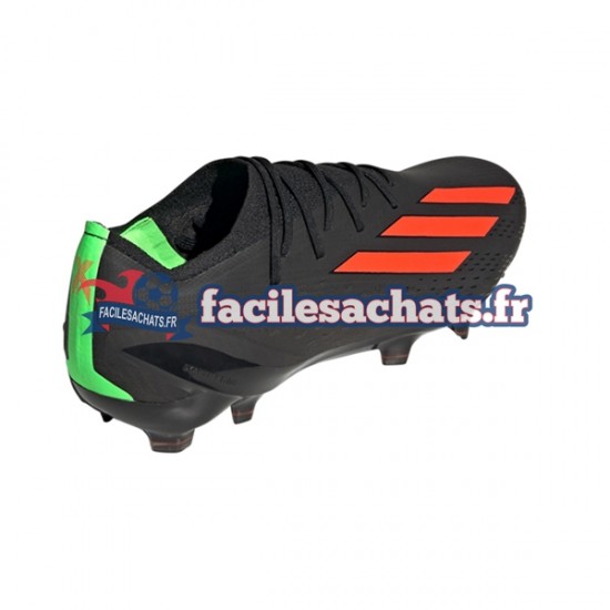 Adidas X Speedportal.1 FG Shadowportal Rouge Vert Noir Chaussures de Football