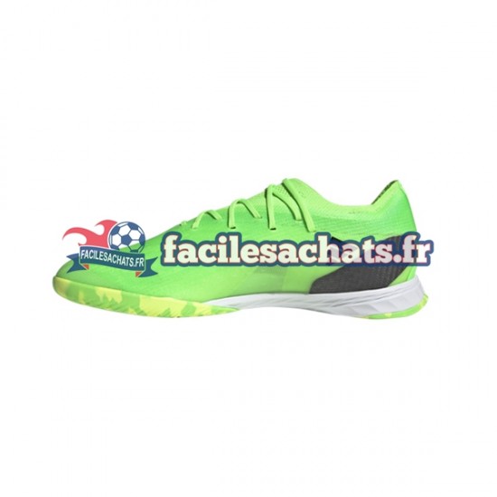 Adidas X Speedportal.1 IN Game Data Vert Noir Chaussures de Football