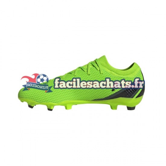 Adidas X Speedportal.3 FG Game Data Vert Noir Chaussures de Football