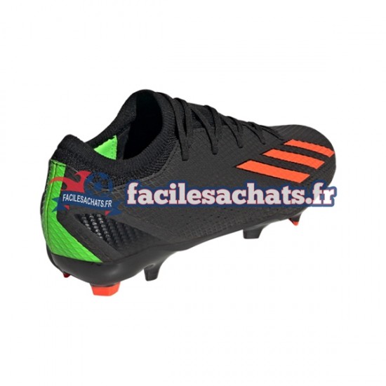 Adidas X Speedportal.3 FG Shadowportal Rouge Vert Noir Chaussures de Football