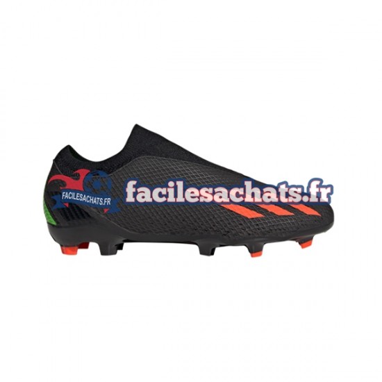 Adidas X Speedportal.3 LL FG Shadowportal Rouge Vert Noir Chaussures de Football