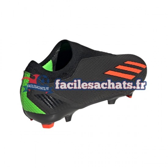 Adidas X Speedportal.3 LL FG Shadowportal Rouge Vert Noir Chaussures de Football