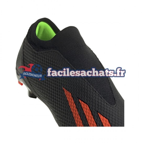 Adidas X Speedportal.3 LL FG Shadowportal Rouge Vert Noir Chaussures de Football