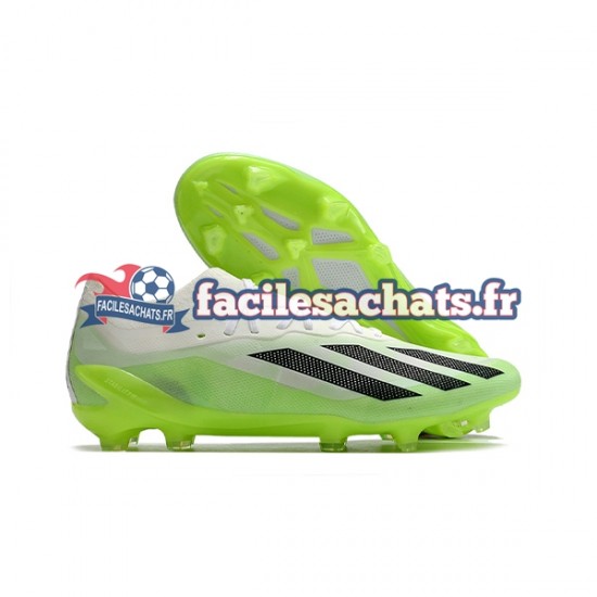 Adidas X23 .1 FG Blanc Vert Noir Chaussures de Football