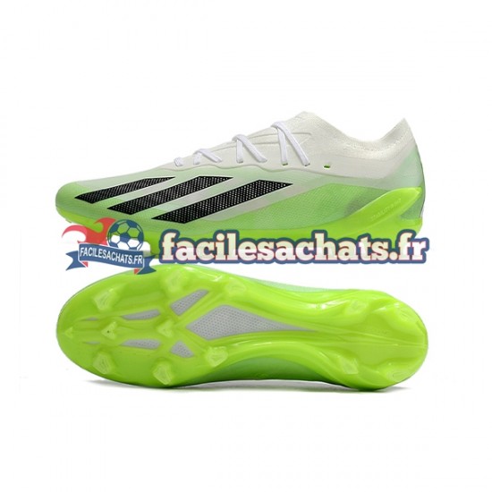 Adidas X23 .1 FG Blanc Vert Noir Chaussures de Football