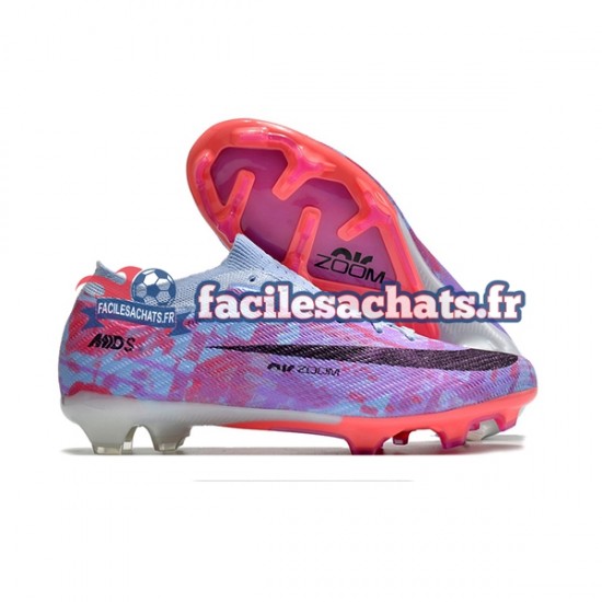 Nike Air Zoom Mercurial IX Elite FG Violet Rouge Bleu Chaussures de Football