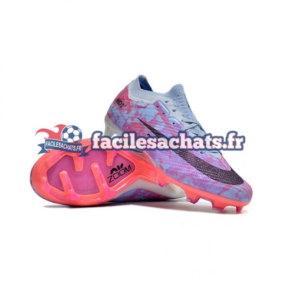 Nike Air Zoom Mercurial IX Elite FG Violet Rouge Bleu Chaussures de Football