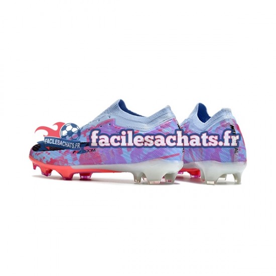 Nike Air Zoom Mercurial IX Elite FG Violet Rouge Bleu Chaussures de Football