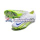 Nike Air Zoom Mercurial IX Elite FG Blanc Vert Chaussures de Football