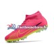 Nike Air Zoom Mercurial Superfly IX Academy AG Rose Vert Chaussures de Football