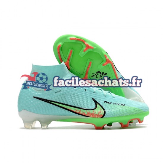 Nike Air Zoom Mercurial Superfly IX Elite FG Vert Chaussures de Football