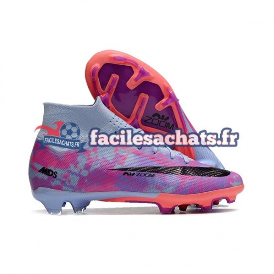 Nike Air Zoom Mercurial Superfly IX Elite FG Violet Chaussures de Football