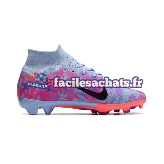 Nike Air Zoom Mercurial Superfly IX Elite FG Violet Chaussures de Football