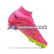 Nike Air Zoom Mercurial Superfly IX Elite FG Rouge Vert Chaussures de Football