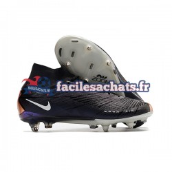 Nike Air Zoom Mercurial Superfly IX Elite SG Jaune Noir Chaussures de Football