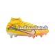 Nike Air Zoom Mercurial Superfly IX Elite SG Pro AC Lucent Rose Jaune Chaussures de Football