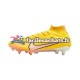 Nike Air Zoom Mercurial Superfly IX Elite SG Pro AC Lucent Rose Jaune Chaussures de Football