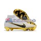 Nike Air Zoom Mercurial Superfly IX Elite Jaune Blanc Chaussures de Football