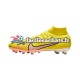 Nike Air Zoom Mercurial Superfly IX Pro AG Pro AG Pro Lucent Rose Jaune Chaussures de Football