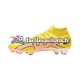 Nike Air Zoom Mercurial Superfly IX Pro FG Lucent Rose Jaune Chaussures de Football