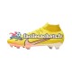 Nike Air Zoom Mercurial Superfly IX Pro FG Lucent Rose Jaune Chaussures de Football