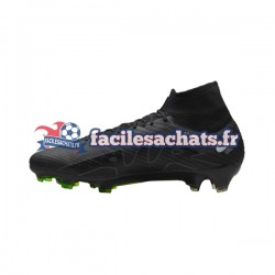 Nike Air Zoom Mercurial Superfly IX Shadow Elite FG Gris Noir Chaussures de Football