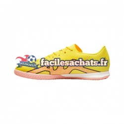 Nike Air Zoom Mercurial Vapor XV Academy IC Halle Lucent Rose Jaune Chaussures de Football