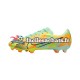 Nike Air Zoom Mercurial Vapor XV Bonded Academy FGMG Bleu Vert Chaussures de Football