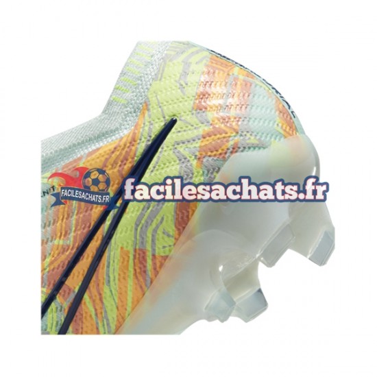 Nike Air Zoom Mercurial Vapor XV Bonded Elite FG Bleu Vert Chaussures de Football