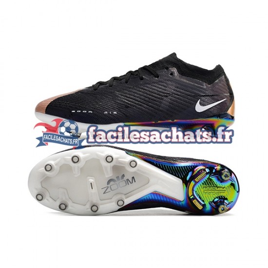 Nike Air Zoom Mercurial Vapor XV Elite AG Noir Chaussures de Football