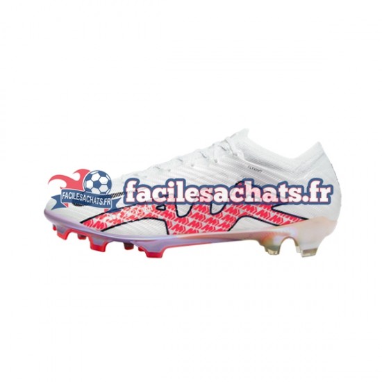 Nike Air Zoom Mercurial Vapor XV Elite FG Rouge Blanc Chaussures de Football