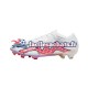 Nike Air Zoom Mercurial Vapor XV Elite FG Rouge Blanc Chaussures de Football