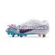 Nike Air Zoom Mercurial Vapor XV Elite SG Bleu Blanc Chaussures de Football