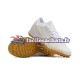 Nike Air Zoom Mercurial Vapor XV Elite TF Jaune Blanc Chaussures de Football