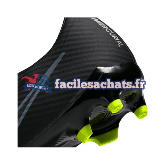 Nike Air Zoom Mercurial Vapor XV Shadow Academy FGMG Gris Noir Chaussures de Football