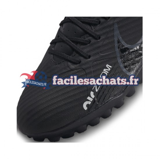 Nike Air Zoom Mercurial Vapor XV Shadow Academy TF Gris Noir Chaussures de Football