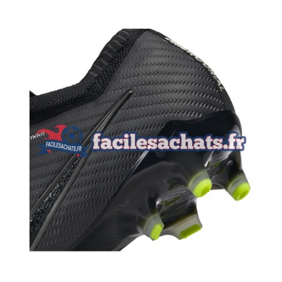 Nike Air Zoom Mercurial Vapor XV Shadow Elite AG Pro Gris Noir Chaussures de Football